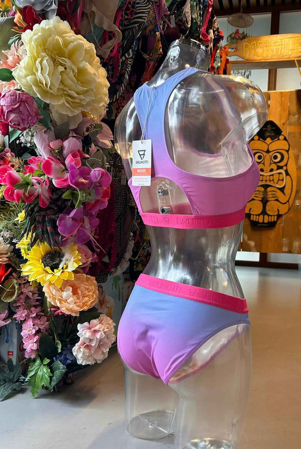 Brunotti Women’s Sporty Bikini - Pink & Purple Duo