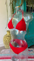 O’Neill Women’s Classic Triangle Bikini - Bright Red